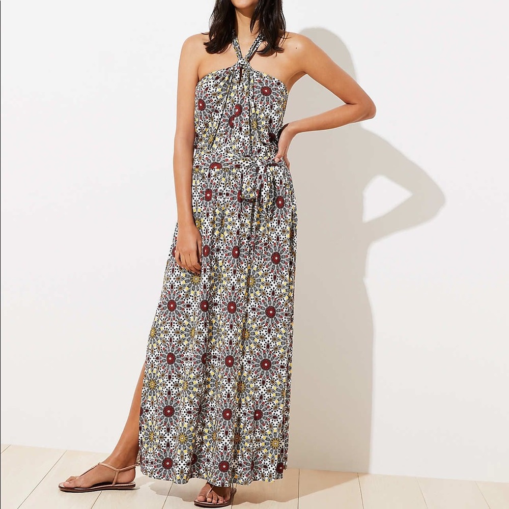 LOFT Beach maxi dress size 18